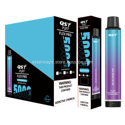 Belgium Puff Flex Pro 5000 Pineapple Mango Orange